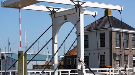 Niederlande ijsselmeer Brücke