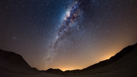 Sternenhimmel über Namibias Wüste
