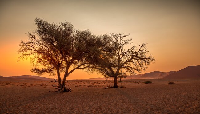 Namibia Sonnenuntergang