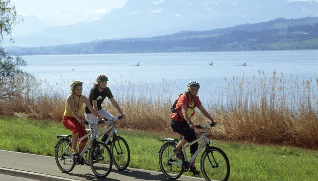 Basel nach Lugano mit dem Bike am See