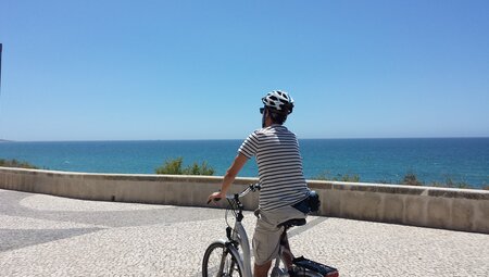 Portugal Quarteira Promenade
