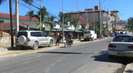 Dominikanische Republik Norden Straße