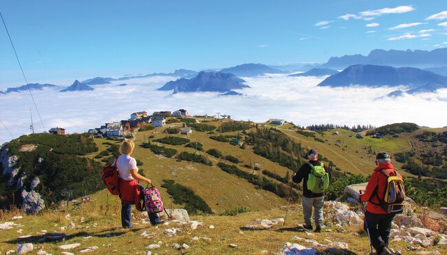 Salzkammergut Höllengebirge Aussicht