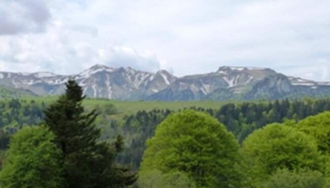 Auvergne Seen und Vulkane