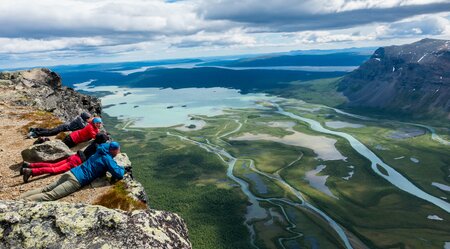 Kungsleden Lappland mit Zelt