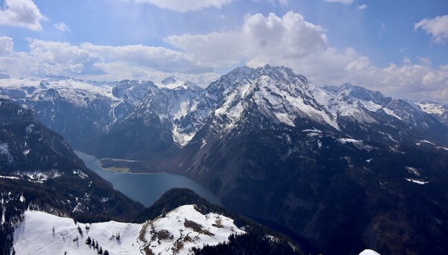 Silvester im Angesicht des Watzmanns