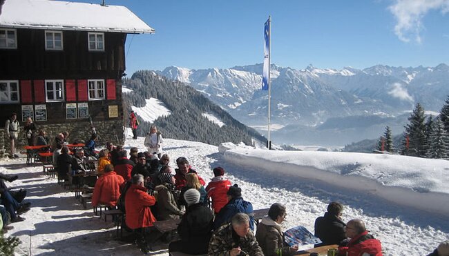 Silvester im Allgäu - den Jahreswechsel hoch über den Tälern erleben