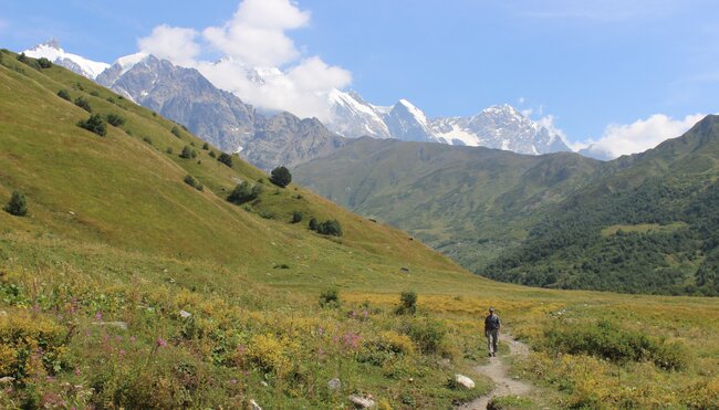 Trekking in Svanetien