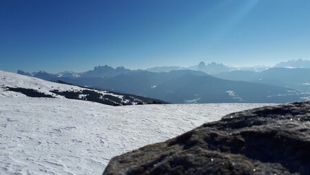 Schneeschuhwandern im Südtiroler Villnösstal