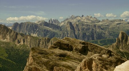 Die Dolomiten der Alta Via-Fanes-Sennes Naturpark