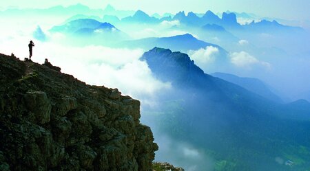 Die Dolomiten der Alta Via-Fanes-Sennes Naturpark