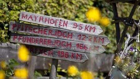 Alpenüberquerung vom Tegernsee nach Sterzing individuell mit Gepäck