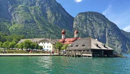 SalzAlpenSteig Königssee St. Bartholomae