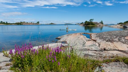 Kayak rund um Stockholm