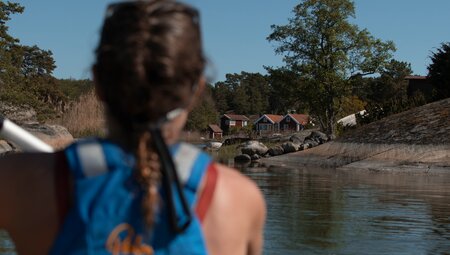 Kayak rund um Stockholm