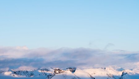 Silvester in den Bergen Norwegens