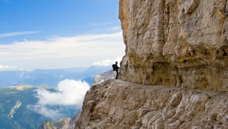 Klettersteige in der Brenta - klassische Rundtour über berühmte Steige