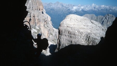 Klettersteige in der Brenta - klassische Rundtour über berühmte Steige