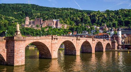 Burgenstraßen-Radweg - Von Heidelberg nach Rothenburg ob der Tauber