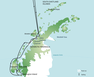 Reiseroute | © Oceanwide Expeditions