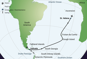 Reiseroute | © Oceanwide Expeditions