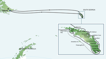 Reiseroute | © Oceanwide Expeditions