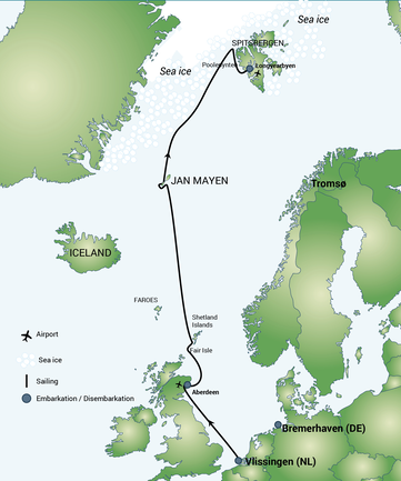 Reiseroute | © Oceanwide Expeditions