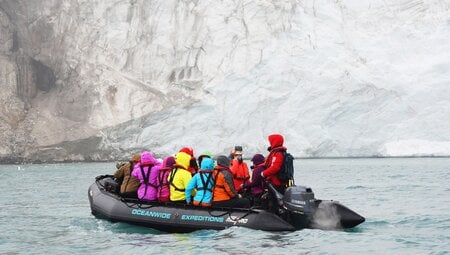 Alkefjellet Gletscher