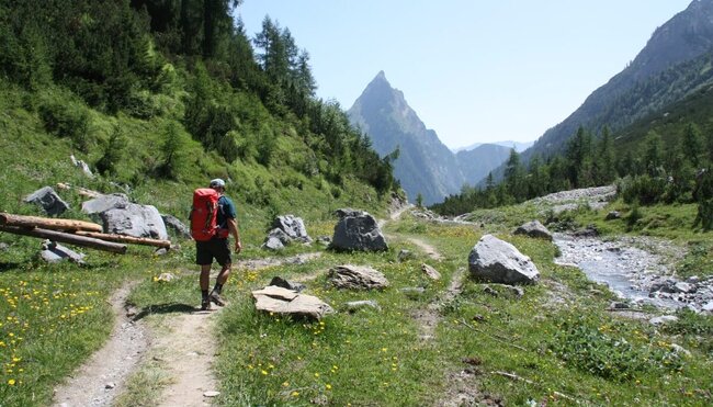 Alpenüberquerung - am E5 von Oberstdorf nach Meran für Singles und Alleinreisende