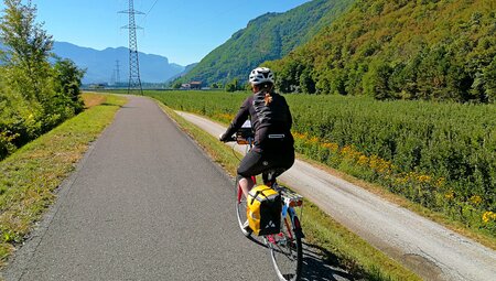 Radlerin Etschradweg