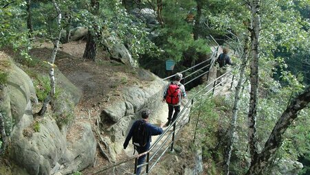 Tiefe Schluchten & bizarre Felsen - Wandern in der Sächsischen Schweiz