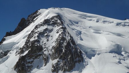Mont Blanc - am Seil unseres Bergführers zum höchsten Berg der Alpen