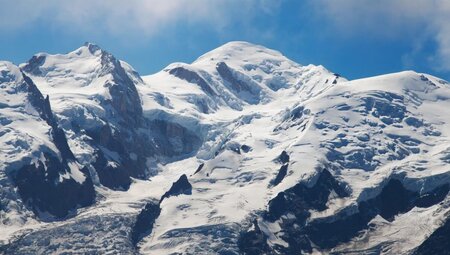Mont Blanc - am Seil unseres Bergführers zum höchsten Berg der Alpen