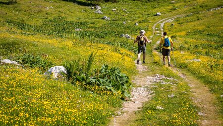 Wandern in den Karawanken Slowenien