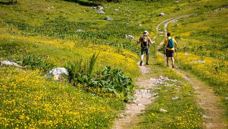 Wandern in den Karawanken Slowenien