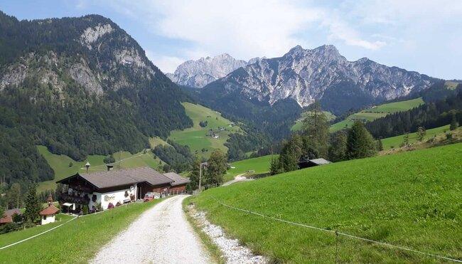 Salzburger Kalkalpen gemütlich erwandern