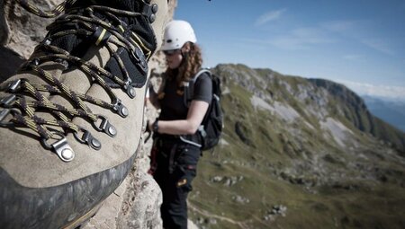 Alpine Ausbildung Klettersteig