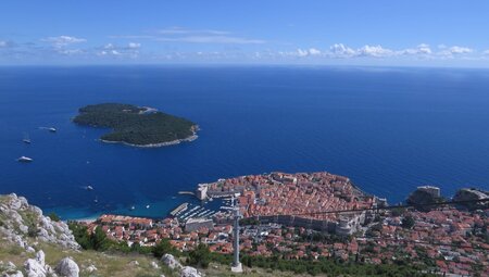 Kroatien - Dubrovnik. das Hinterland und die Inseln