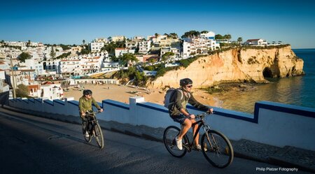 Algarve - dem Atlantik entlang Radeln von Ost nach West