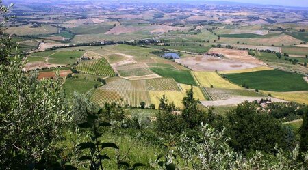 Toskana - Val d`Orcia in der Toskana