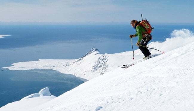 Ski & Sail Spitzbergen - Alpine Gipfel