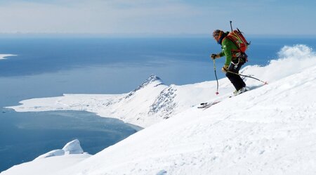 Ski & Sail Spitzbergen - Alpine Gipfel