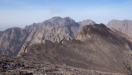 Auf den höchsten Berg Marokkos - Besteige den  Djebel Toubkal