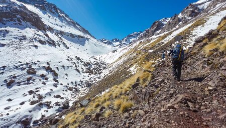 Auf den höchsten Berg Marokkos - Besteige den  Djebel Toubkal