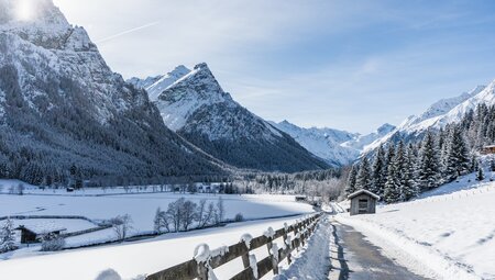 Gschnitztal im Winter