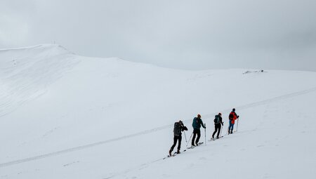 Skitour Aufstieg Mazedonien