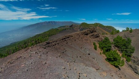 La Palma - Lavaasche, Laurisilva und Caldera