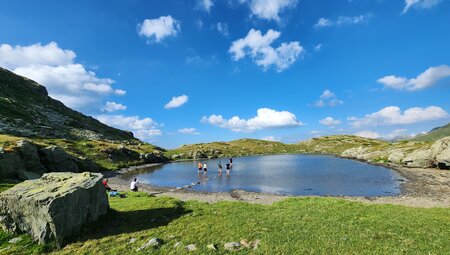 Bergsee am High Scardus Trail