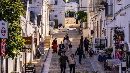 Der Weg der Schluchten: Von Matera nach Alberobello