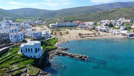 Kythnos - quer über die Insel